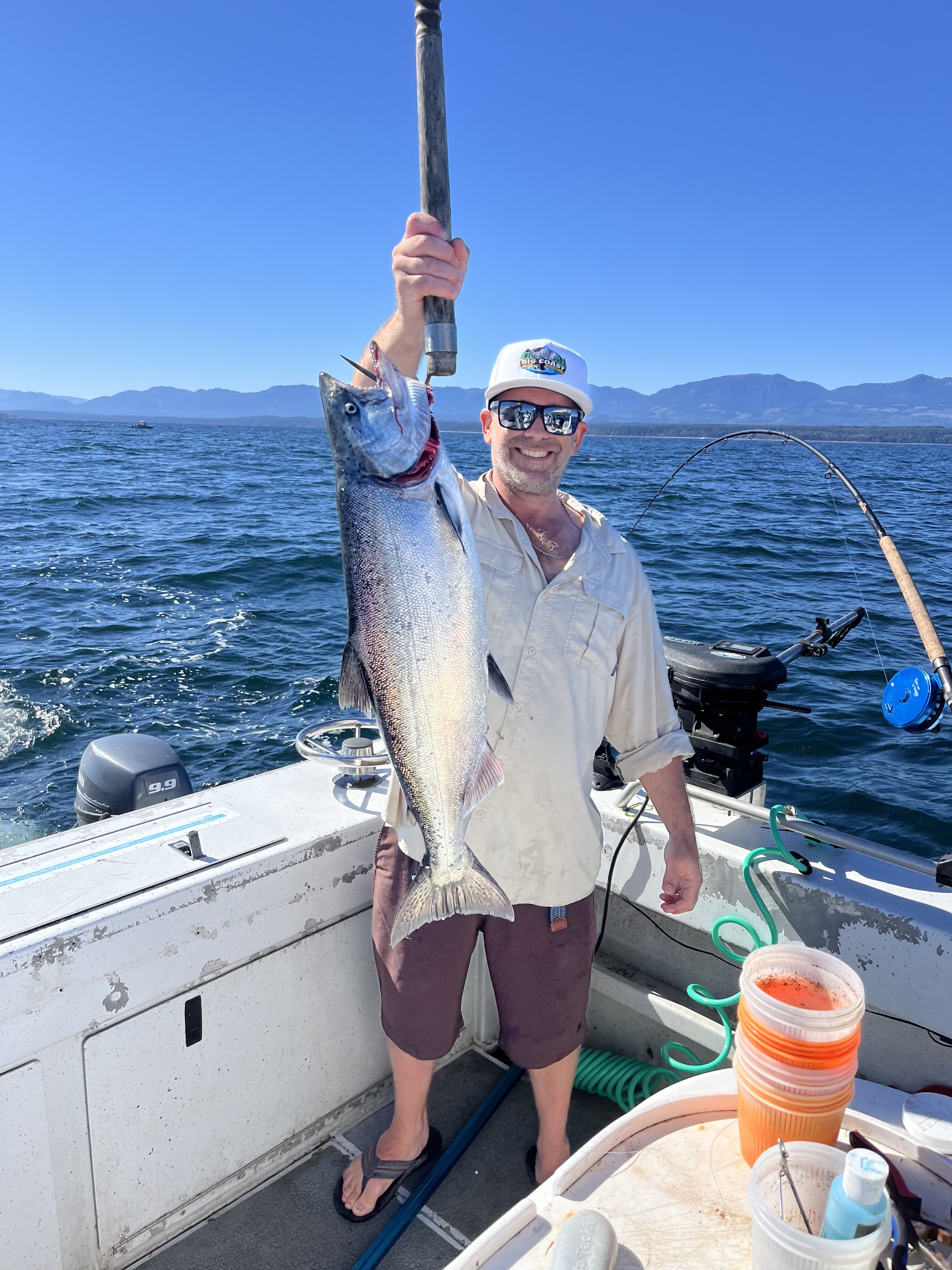 Captain Pat with a catch