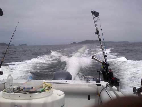 Wrapping up another successful fishing trip