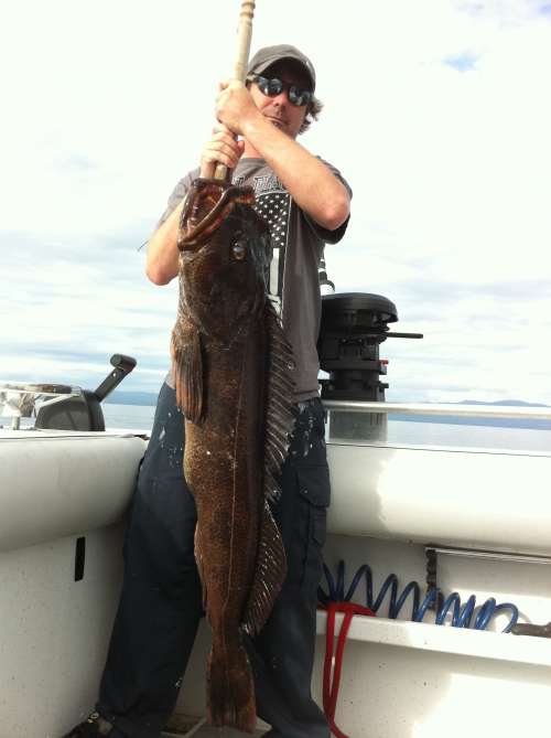 A real bucket mouth of Hornby Island