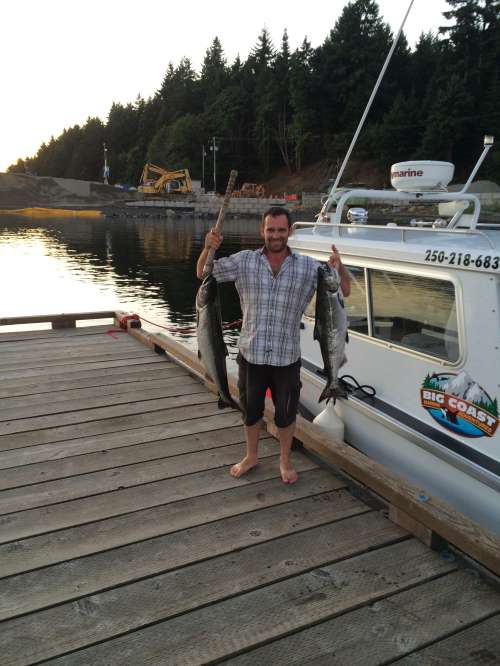 Big Coast Marine Adventures boat at anchor